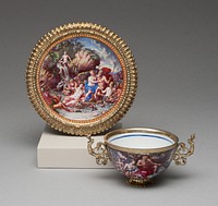 Tea Bowl and Saucer by Matthäus Baur, II