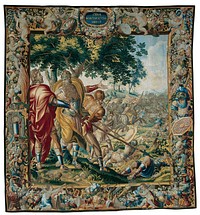 Cyrus Defeats Spargapises, from The Story of Cyrus by Michiel Coxcie, I