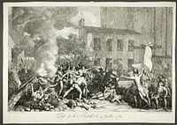 Capturing the Bastille, July 14, 1789 by Charles Thévenin