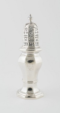 Canister (one of three) by Edward Workman (Silversmith)