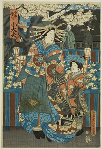 Kodaiyû of the House of Matsumoto by Utagawa Yoshiiku