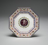 Plate from the Arabesque Service by Manufacture nationale de Sèvres (Manufacturer)
