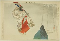 Mitanwa, from the series "Pictures of No Performances (Nogaku Zue)" by Tsukioka Kôgyo