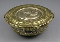 Teacup or Offering Bowl Container with "Wheel of Joy" Motif