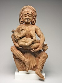 The Infant Krishna Killing the Ogress Putana