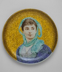 Circular Plaque by Paul-César Helleu (Painter)