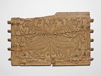 Carved Panel with Mythical Birds