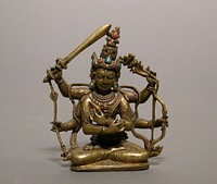 Guhyasamaja Manjuvajra, an Esoteric Form of Bodhisattva Manjushri