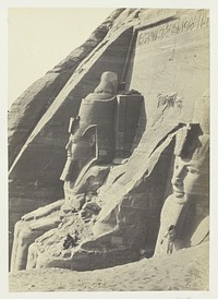 Abou Simbel, Nubia by Francis Frith