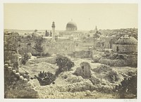 Jerusalem from the City Wall by Francis Frith