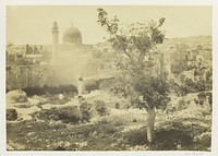 The Mosque of Omar, Jerusalem by Francis Frith