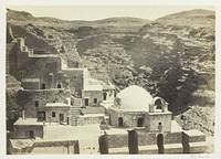 Convent of Mar-Saba, Near Jerusalem by Francis Frith