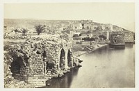 The Town and Lake of Tiberius, from the South by Francis Frith