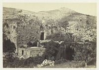 Banias, The Ancient Caesaria, Phillippi by Francis Frith