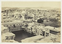 The Pool of Hezekiah, from the Tower of Hippicus, Jerusalum by Francis Frith