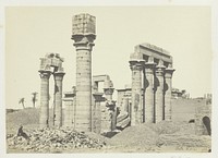 Cleopatra's Temple at Erment, near Thebes by Francis Frith