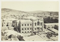 The New English Church from the Tower of Hippicus, Jerusalem by Francis Frith