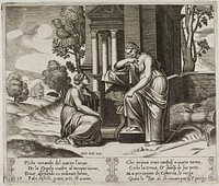 Ceres Refusing Any Assistance to Psyche by Master of the Die