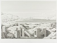 View of Corinth by Théodore Caruelle d' Aligny