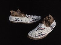 Pair of Moccasins by Arapaho