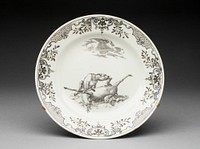 Plate by Du Paquier Porcelain Manufactory