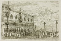 la Piera del Band V, from Vedute by Canaletto