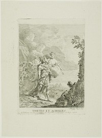 Thetis and Achilles by Johann Heinrich Tischbein, I