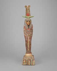 Statue of Ptah-Sokar-Osiris by Ancient Egyptian