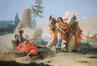 Armida Abandoned by Rinaldo by Giambattista Tiepolo