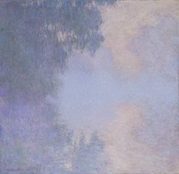 Branch of the Seine near Giverny (Mist) by Claude Monet