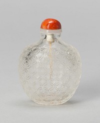 Snuff Bottle with "Cash" Pattern