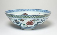 Bowl with Dragons and Phoenixes