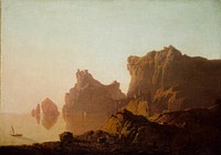 The Gulf of Salerno by Joseph Wright of Derby