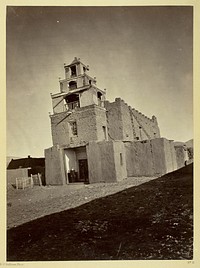 The Church of San Miguel, the Oldest in Santa Fe, N.M. by Timothy O'Sullivan