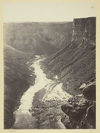 Grand Cañon, Colorado River, Near Paria Creek, Looking West by William H. Bell