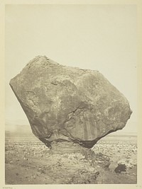 Perched Rock, Rocker Creek, Arizona by William H. Bell