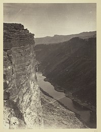 Grand Cañon, Colorado River, Near Paria Creek, Looking East by William H. Bell