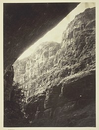 Cañon of Kanab Wash, Colorado River, Looking South by William H. Bell