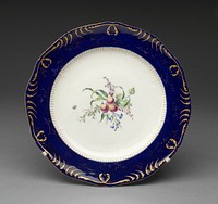 Plate by Manufacture de porcelaine de Vincennes (Manufacturer)