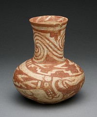 Bottle with Underwater Serpents by Mississippian