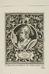 Judas Macabee, plate six from The Nine Worthies by Nicolaes de Bruyn