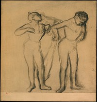 Three Dancers by Hilaire Germain Edgar Degas