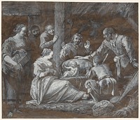 The Adoration of the Shepherds by Gerrit van Battem