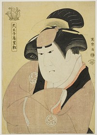 Tennojiya Riko (The actor Yamashita Kinsaku II as the maid Ebizo Okane of the Ouchiya [actually Iwate, wife of Sadato]) by Tōshūsai Sharaku