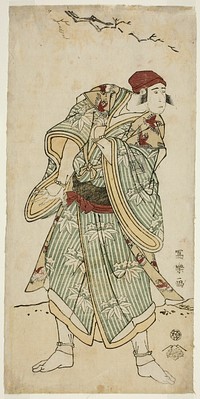 The Actor Ichikawa Yaozo III as the Sparrow Seller Bunji Yasukata (Sandai-me Ichikawa Yaozo no suzume uri Bunji Yasukata) by Tōshūsai Sharaku