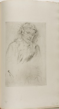 Fumette's Bent Head by James McNeill Whistler
