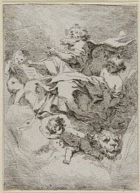 Saint Mark by Jean Honoré Fragonard