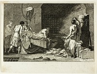 Devotion of Cimon or Funeral of Miltiade by Jean François Pierre Peyron
