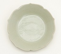 Pair of Foliate-Rimmed Dish