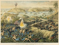 Capture of El Canoy, El Paso by Kurz & Allison